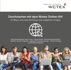 Bild Titelseite Onlinekit Prospekt Wotex